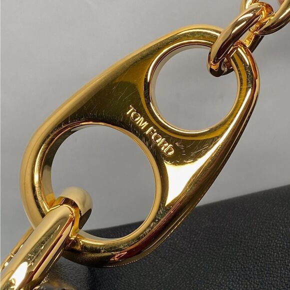 TOM FORD Large Carine Grain Leather Hobo Bag - Picture 7 of 12